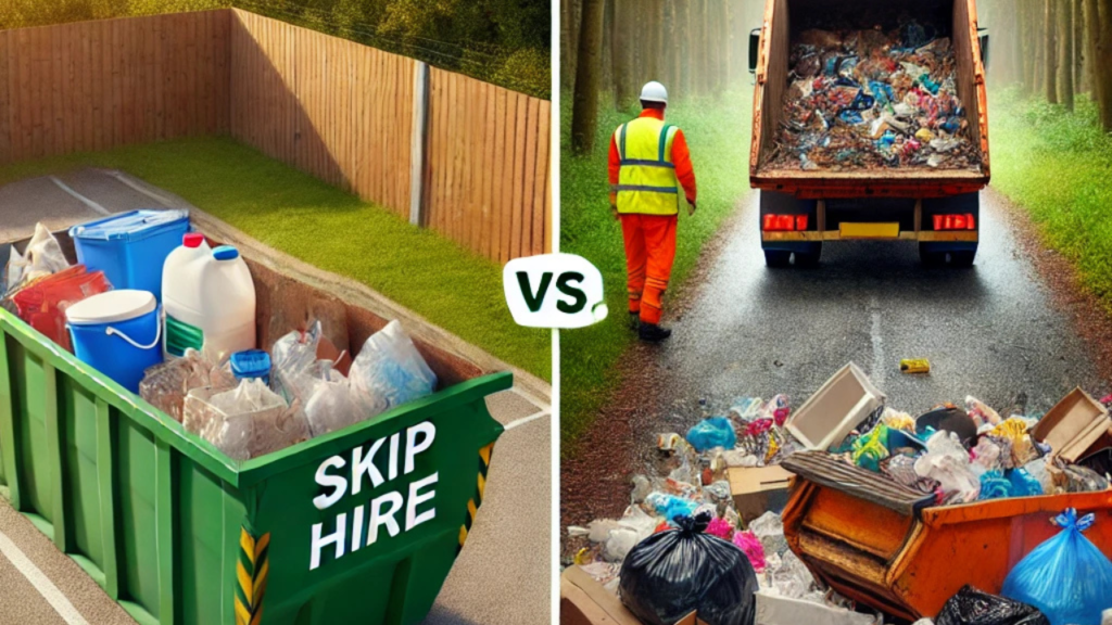 Skip Hire vs. Dumping